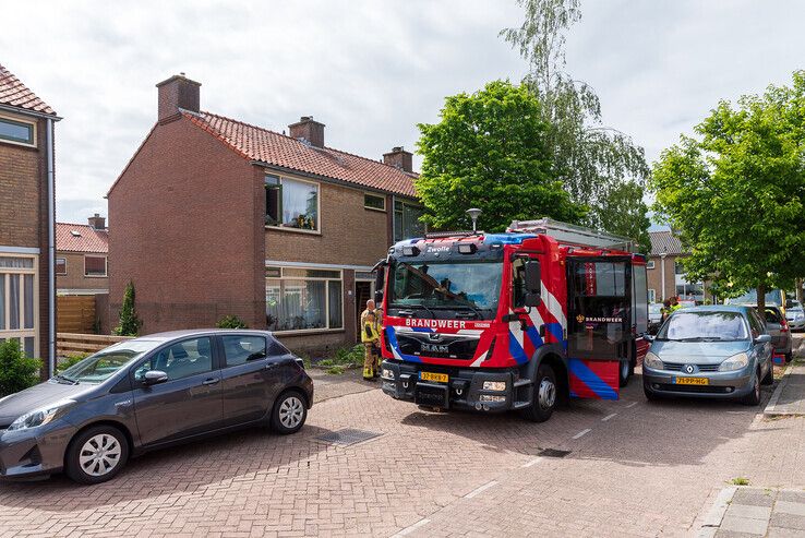 Woningbrand in Westenholte loopt met sisser af - Foto: Peter Denekamp