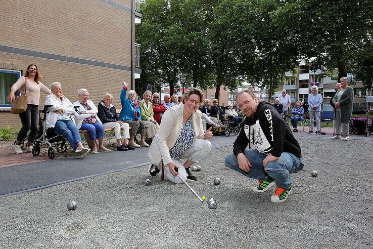 Overdekt jeu-de-boulen voor senioren in Dieze-Oost - Foto: Ingezonden foto