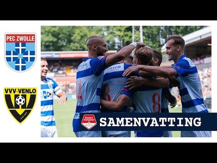 PEC Zwolle zet reeks voort met zege op VVV-Venlo
