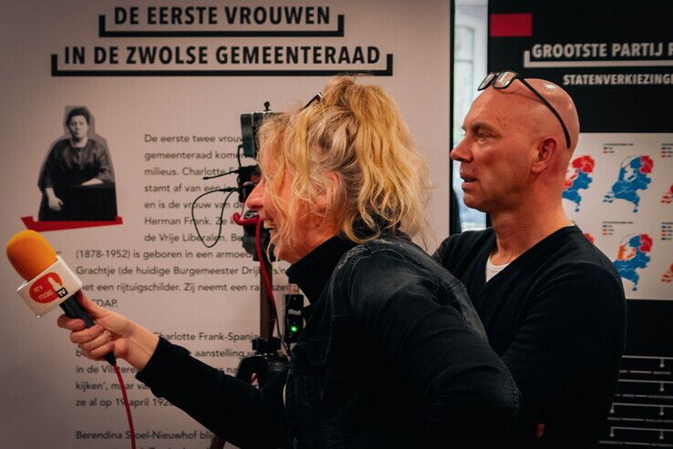 Christine Spinder en Paul Oosterbaan, oprichters en leidinggevenden van RTV Focus - Foto: Peter Denekamp