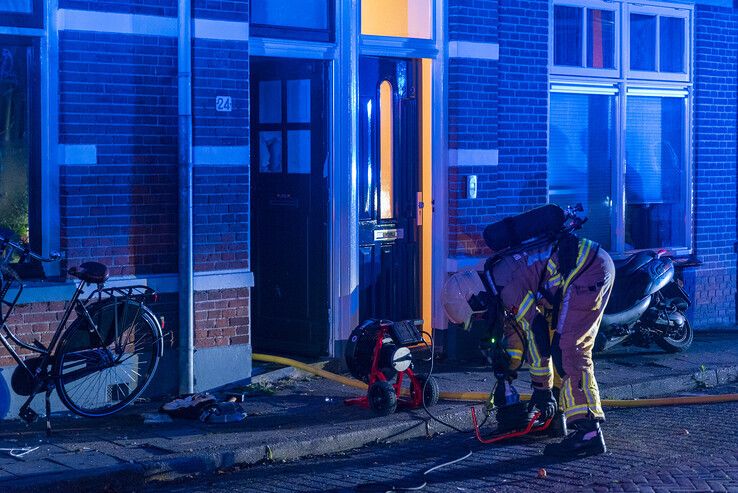 Voor tweede keer deze maand brand gesticht in woning in Assendorp - Foto: Peter Denekamp