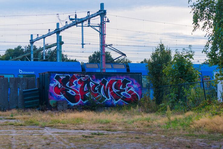 Is Sjaco graffiti-fenomeen ‘Same’? Justitie denkt van wel - Foto: Peter Denekamp
