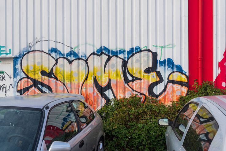 Is Sjaco graffiti-fenomeen ‘Same’? Justitie denkt van wel - Foto: Peter Denekamp