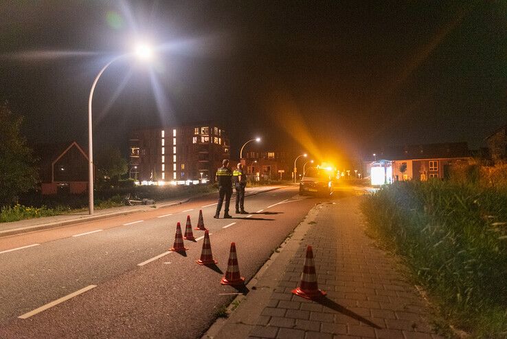 Fietser ernstig gewond na valpartij in Stadshagen - Foto: Peter Denekamp
