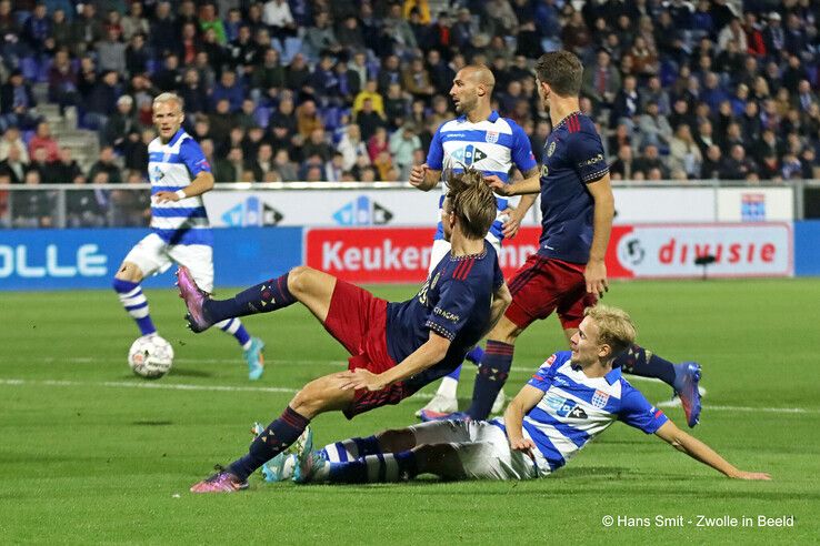 PEC Zwolle houdt punt over tegen Jong Ajax