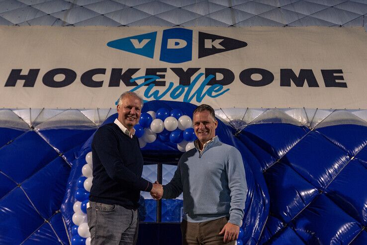 Hockeyclub Zwolle opent nieuwe blaashal ‘VDK Hockeydome Zwolle’ - Foto: Peter Denekamp