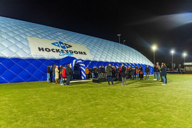 Hockeyclub Zwolle opent nieuwe blaashal ‘VDK Hockeydome Zwolle’ - Foto: Peter Denekamp