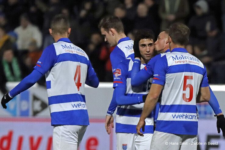 PEC Zwolle doet goede zaken met nieuwe driepunter