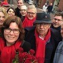 Leden en fractieleden PvdA bezoeken de wijk Wipstrik