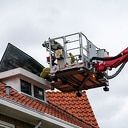 Harde wind houdt brandweer in Zwolle bezig