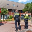 Spouwmuur vat vlam in Stadshagen