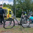 Ongeval tussen auto en fietser aan de Burgemeester Roelenweg