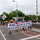 Coronaprotest: Marcheren voor vrijheid rond Zwolse binnenstad