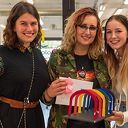 Cibap-studenten maken nieuw ontwerp voor regenboogpad bij station Zwolle