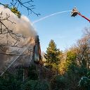 Bovenverdieping gaat verloren bij brand woning begraafplaats Kranenburg