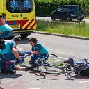 Fietser gewond na botsing met motorrijder in Assendorp